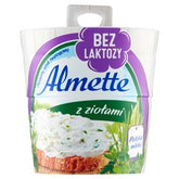 ALMETTE FLAUSCHKÄSE MIT KRÄUTERN LAKTOSEFREI 150 G 6 STK - Biolaboratorium